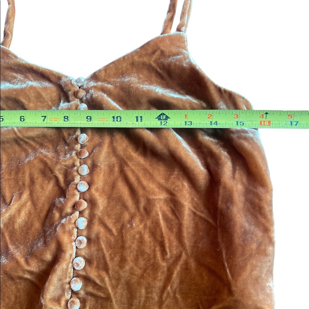 Madewell Rust Colored Button Front Top - Picture 8 of 11